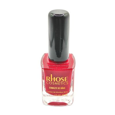 VERNIS À ONGLES -  7 - ROUGE HIBISCUS - 12ml