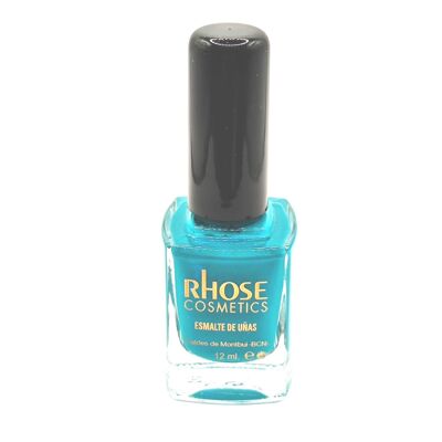 NAIL POLISH - 76 - DEEP TURQUOISE BLUE - 12ml