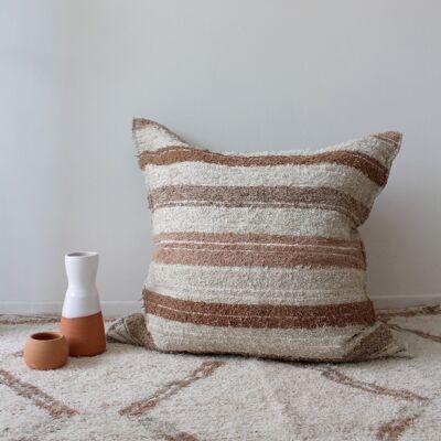 Housse de pouf - S - Moka - 90 x 90 cm