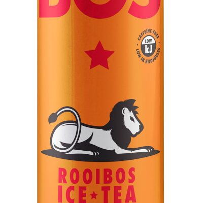 Ice Tea Pêche - Rooibos Bio - Canette 250ml - BOS