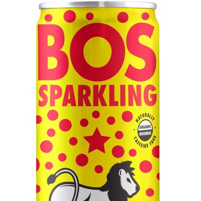 Sparkling Ice Tea Lemon – Bio-Rooibos – 250-ml-Dose – BOS