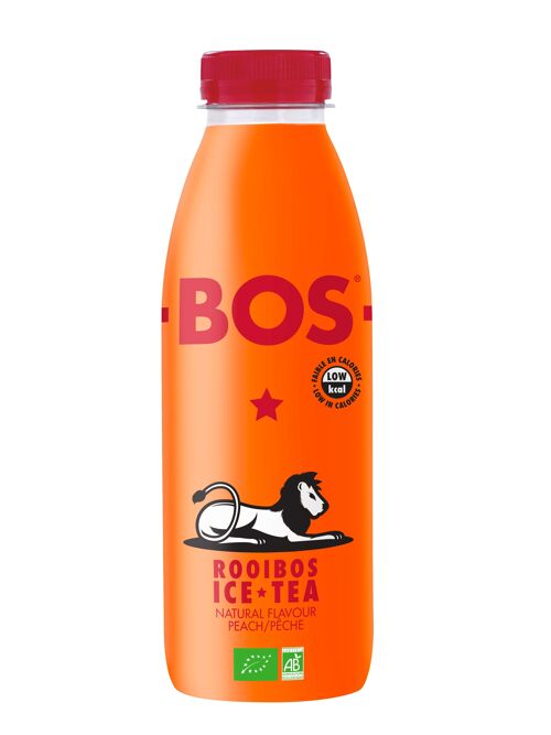 Ice Tea Peach - Organic Rooibos - 500ml PET - BOS