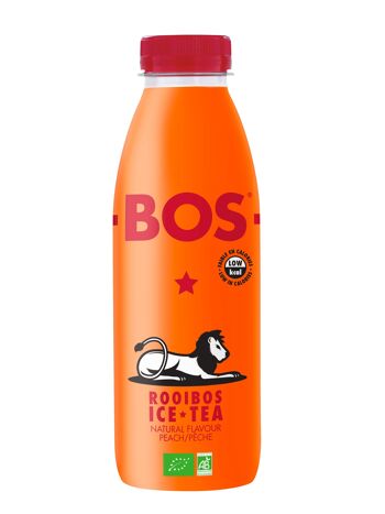 Ice Tea Pêche - Rooibos Bio - 500ml PET - BOS 1