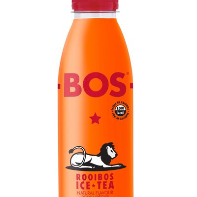 Eistee Pfirsich – Bio-Rooibos – 500 ml PET – BOS