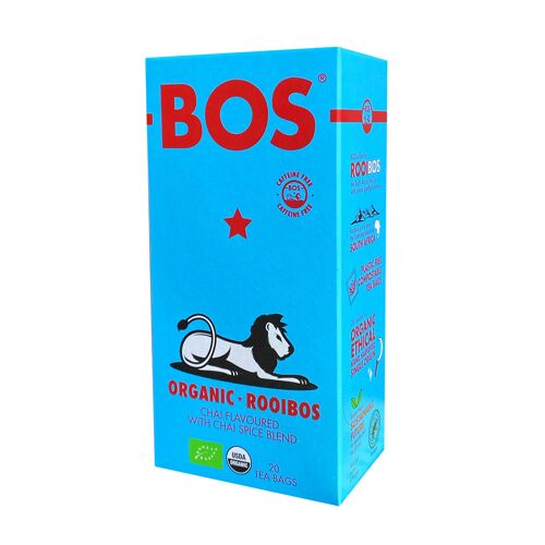 Tea Bags - Chai Flavoured - Organic Rooibos - BOS