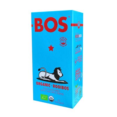 Tea Bags - Chai Flavored - Organic Rooibos - BOS