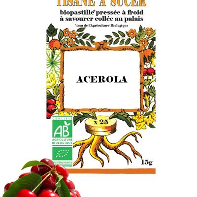 Herbal tea to suck ACEROLA