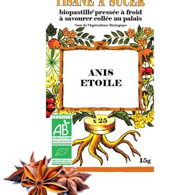 Biopastille "Tisane à sucer"