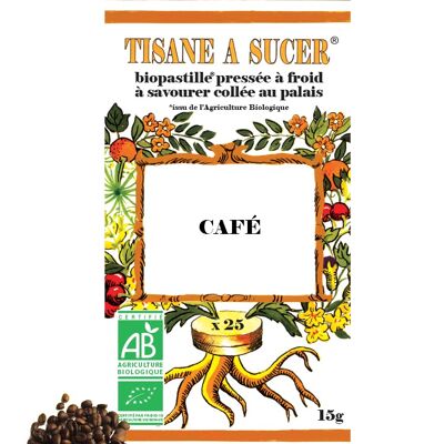 Herbal tea to suck CAFE