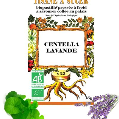 Herbal tea to suck CENTELLA/LAVENDER