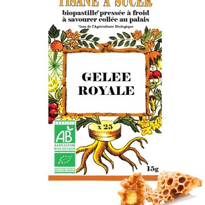 Herbal tea to suck ROYAL JELLY