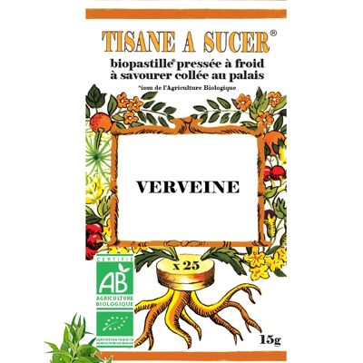Herbal tea to suck VERBENA