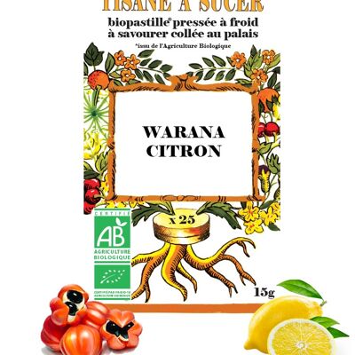 Tisane à sucer WARANA/CITRON