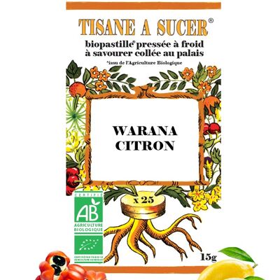 Herbal tea to suck WARANA/LEMON