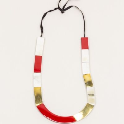 Plates necklace
