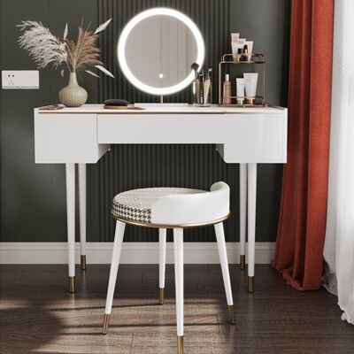 Vanity Dressing Table With LED Mirror , SKU590