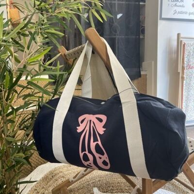 Sac polochon Marine "Chaussons de danse"