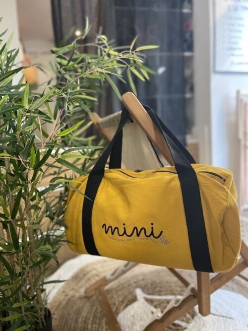 Sac polochon Moutarde "Mini"