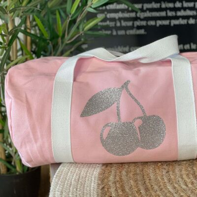 Duffel bag Light pink "cherry"