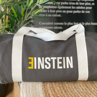 Anthracite "einstein" duffel bag