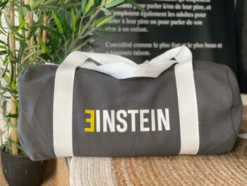 Sac polochon Anthracite "einstein"