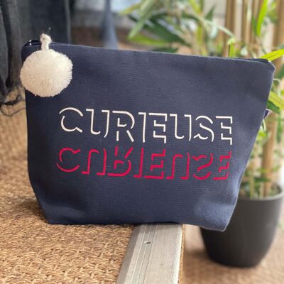 "Curieuse" toiletry bag