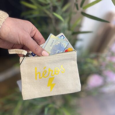 "Hero" coin purse