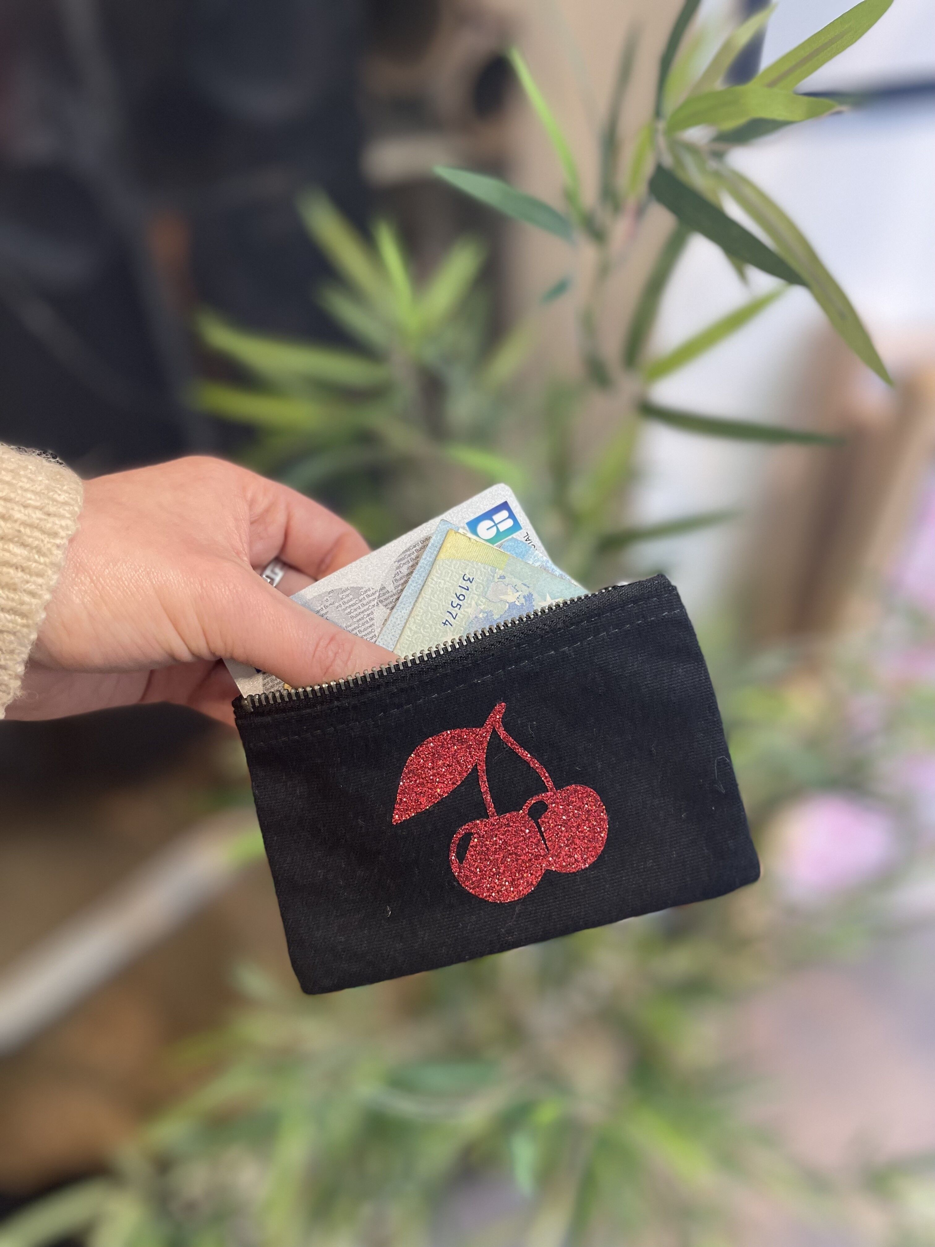 Geldbörse "Kirschen"