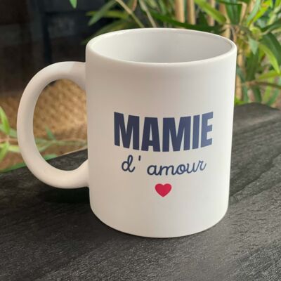 Mug céramique "Mamie d'amour"