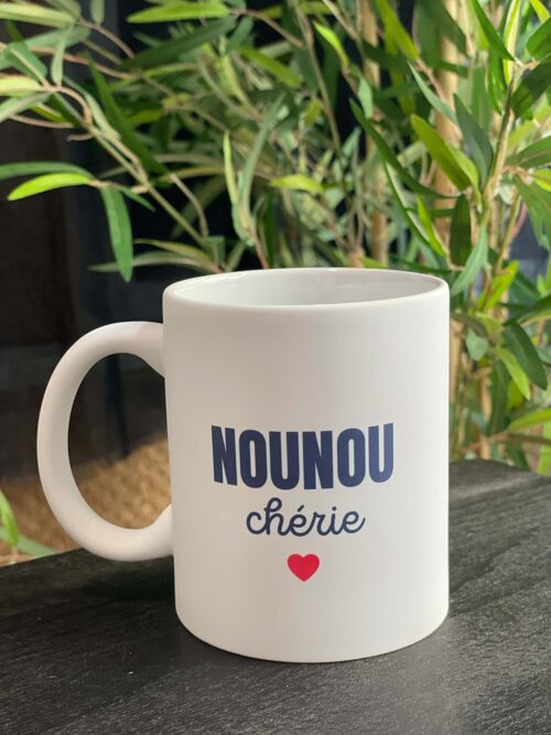 Mug céramique "Nounou d'amour"