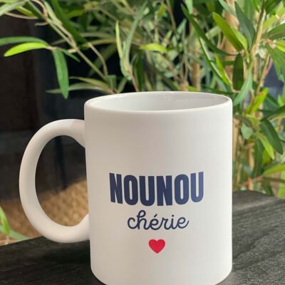 Mug céramique "Nounou d'amour"