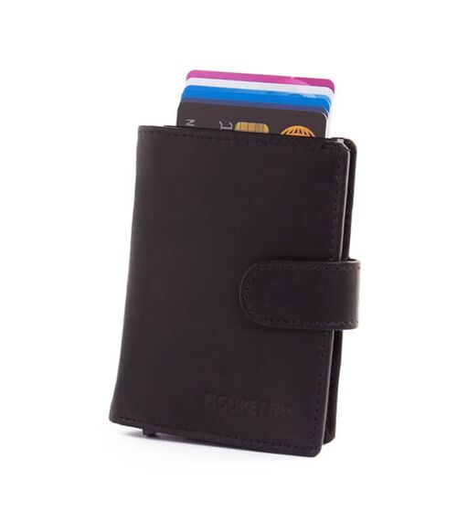 Figuretta Cardprotector - Leather Black