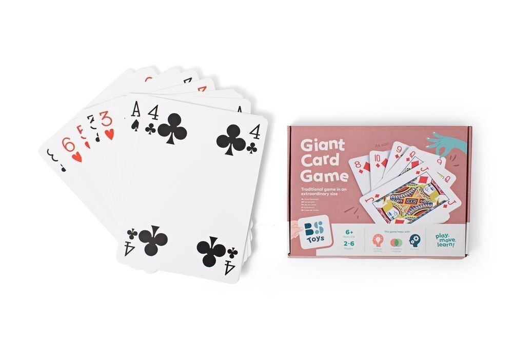 Naipes gigantes de BS Toys - Juego de cartas