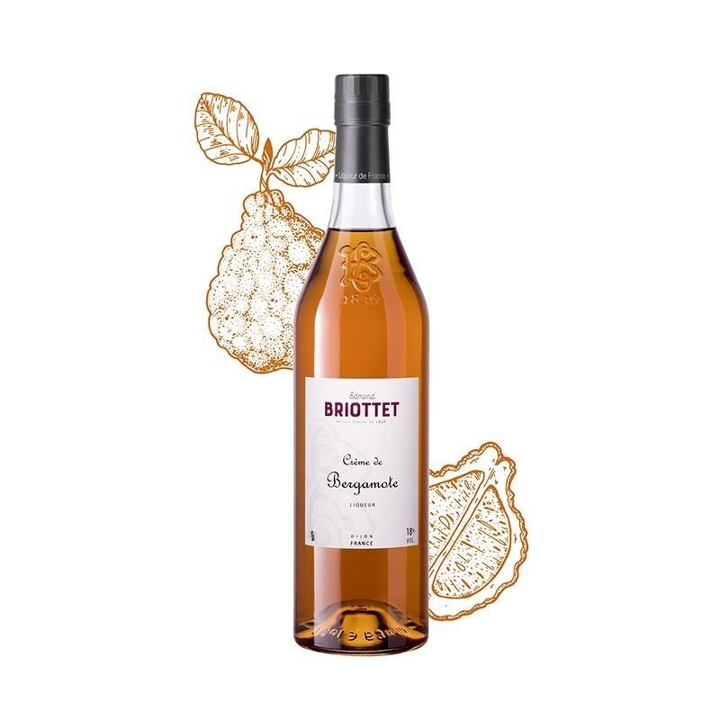 Bergamotte-Creme 18 % 70 cl, Briottet Bergamotte-Likör