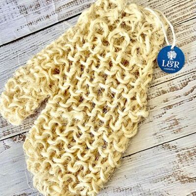 Natural Sisal Exfoliating Hand Mitt