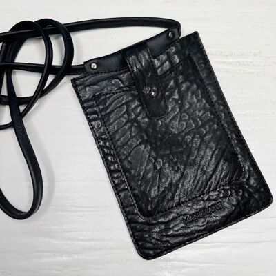 Bubble phone case Black