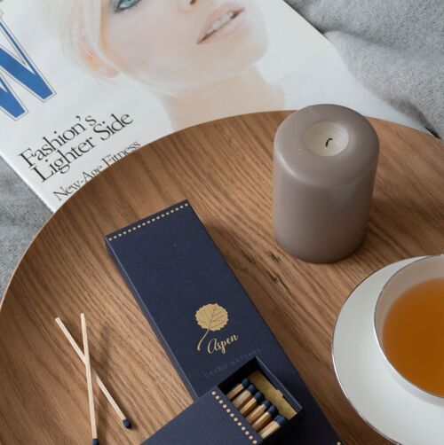 HYGGE Long Scented Matches / Navy