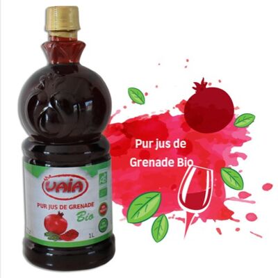 Jugo de granada orgánico puro VAIA