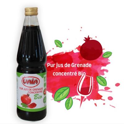VAIA pure organic fermented pomegranate concentrate