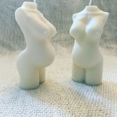 Mumma to be candle torso. - Brown - Wild mint