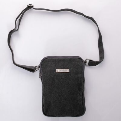 Die Mini Crossbody von Sativa Bags - grau