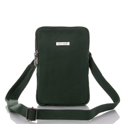 The Mini Crossbody (Small) by Sativa Bags - green