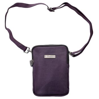 The Mini Crossbody (Small) de Sativa Bags - prune 2