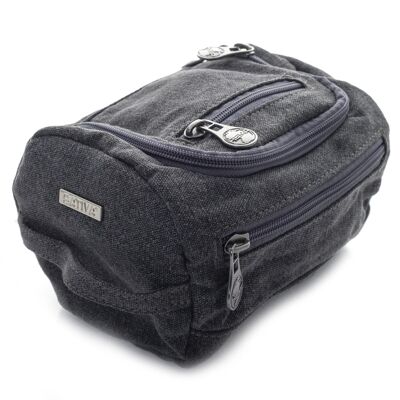 Mini Barrel Bag (Small) by Sativa Hemp Bags - grey