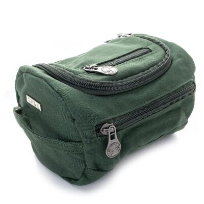 Mini Barrel Bag (Small) by Sativa Hemp Bags - green