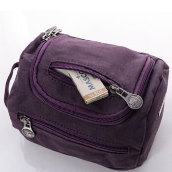 Mini Barrel Bag (Small) de Sativa Hemp Bags - prune 2