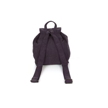 Sativa Hemp Medium City Sac à dos - prune 4