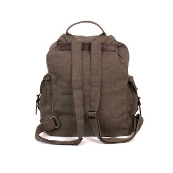 Sativa Hemp Deluxe Adventure Sac à dos - kaki 4