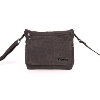 Sac à bandoulière Sativa Hemp Day Tripper - gris 1