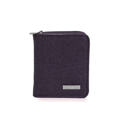 Sativa Hemp Wallet - plum